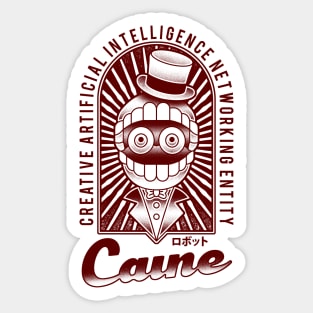 Ringleader Caine Crest Sticker